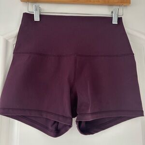 Born Primitive New Heights Booty Shorts Deep Plum